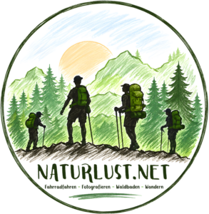 Naturlust.net Logo (runde Skizze)